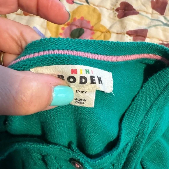 Mini Boden Cardigan ~ 11-12 years - Picture 2 of 3